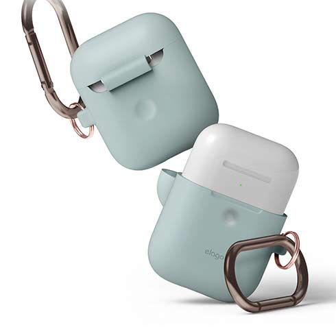 Elago Airpods 2 Silicone Hang Case - Baby Mint