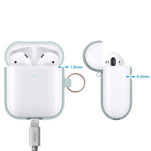 Elago Airpods 2 Silicone Hang Case - Baby Mint