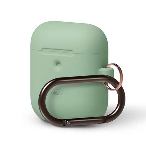 Elago Airpods 2 Silicone Hang Case - Pastel Green