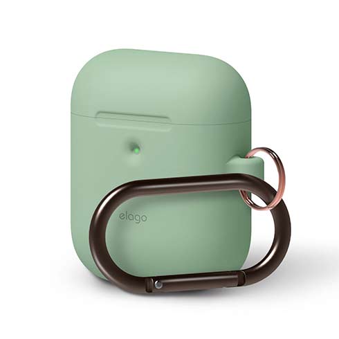 Elago Airpods 2 Silicone Hang Case - Pastel Green