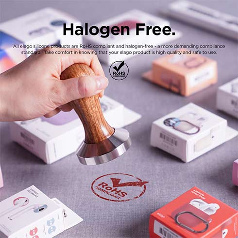 Elago Airpods 2 Silicone Case - Lavender Gray