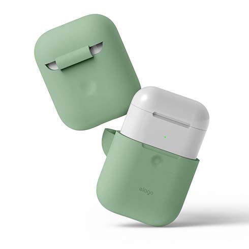 Elago Airpods 2 Silicone Case - Pastel Green