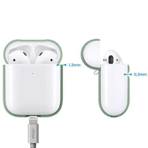 Elago Airpods 2 Silicone Case - Pastel Green