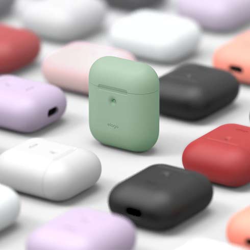 Elago Airpods 2 Silicone Case - Pastel Green
