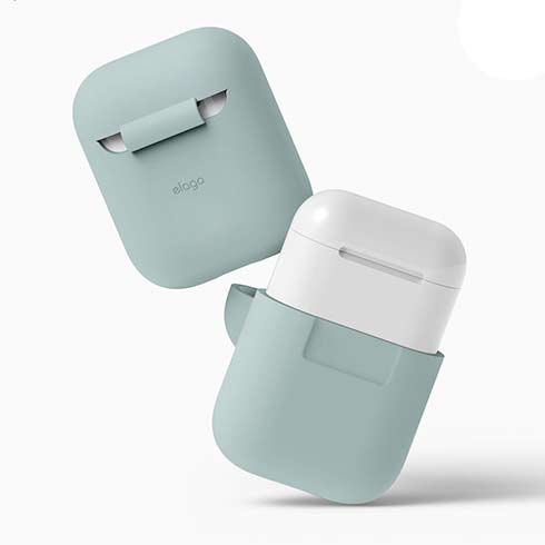 Elago Airpods Silicone Case - Baby Mint