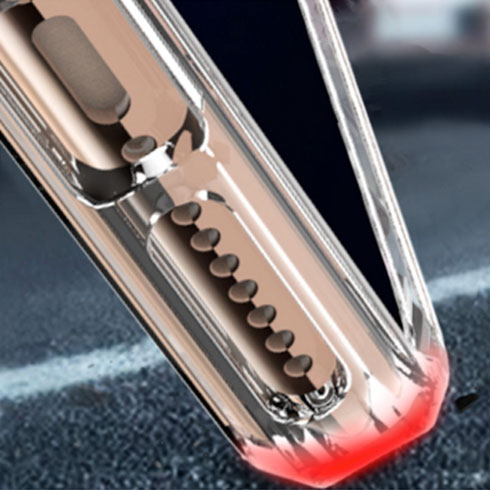 Swarovski kryt Milky Way Clear pre iPhone 11 - Neon Yellow