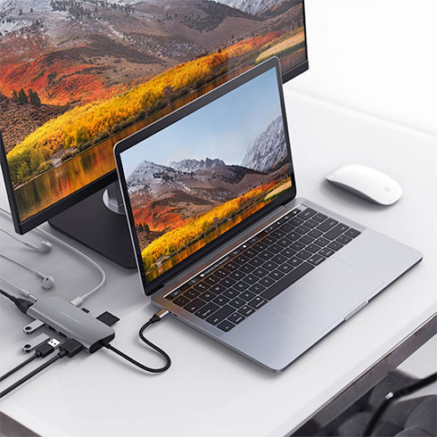 Hyper USB-C Hub HyperDrive Power 9-in-1 - Space Gray