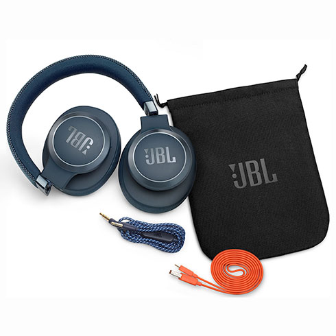 JBL Live650BTNC Blue slúchadlá