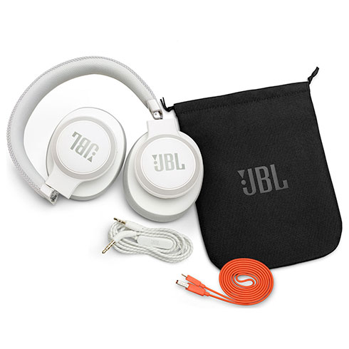 JBL Live650BTNC White slúchadlá