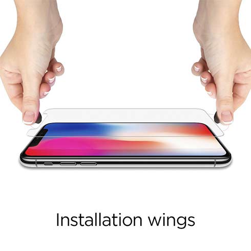 Spigen ochranné sklo GLAS.tR SLIM HD pre iPhone 11 Pro/XS - Clear