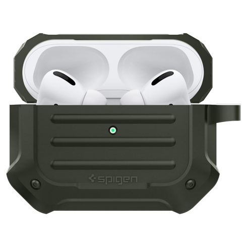 Spigen puzdro Tough Armor pre Apple Airpods Pro - Military Green