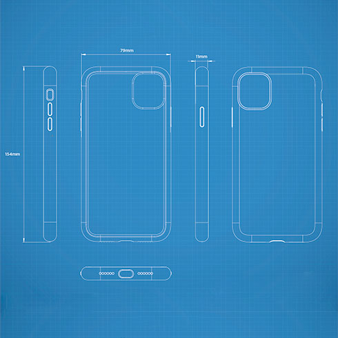 Elago kryt Silicone Case pre iPhone 11 - Baby Mint
