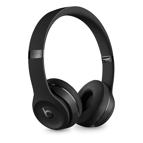 Beats Solo3 Wireless On-Ear Headphones - Icon Collection – Matt Black