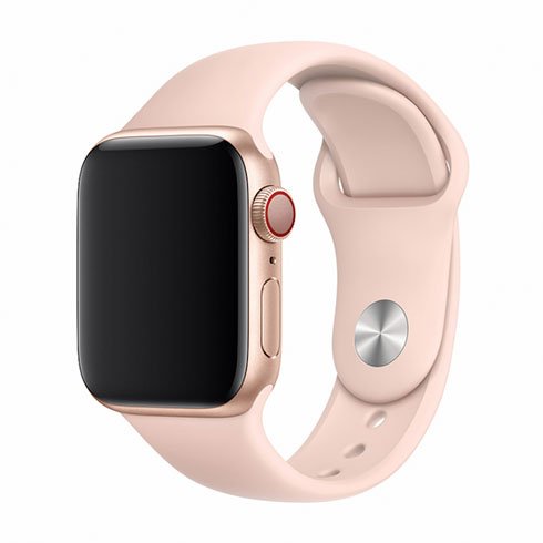 Devia Apple Watch Deluxe Series Sport Band 44/45/46mm - Pink Sand