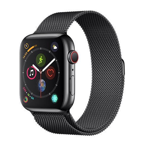 Devia Apple Watch Elegant Series Milanese Loop 44/45/46mm-Space Black