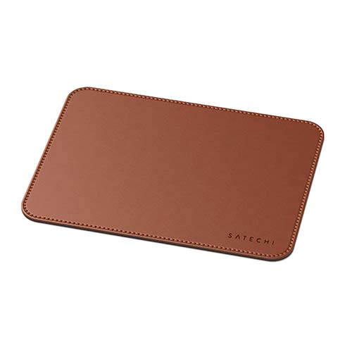 Satechi podložka pod myš Eco-Leather Mouse Pad - Brown