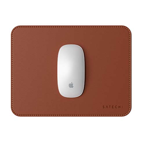 Satechi podložka pod myš Eco-Leather Mouse Pad - Brown