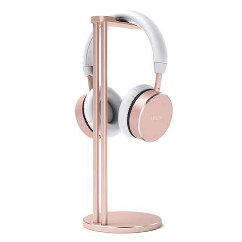 Satechi stojan na slúchadlá Slim Headphone Stand - Rose Gold Aluminium