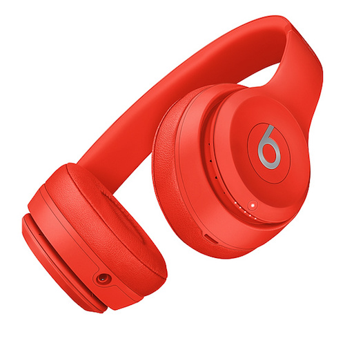 Beats Solo3 Wireless On-Ear Headphones - Icon Collection –Red