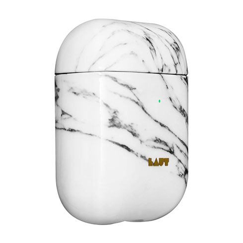 LAUT puzdro Huex Elements pre Apple AirPoads - Marble White