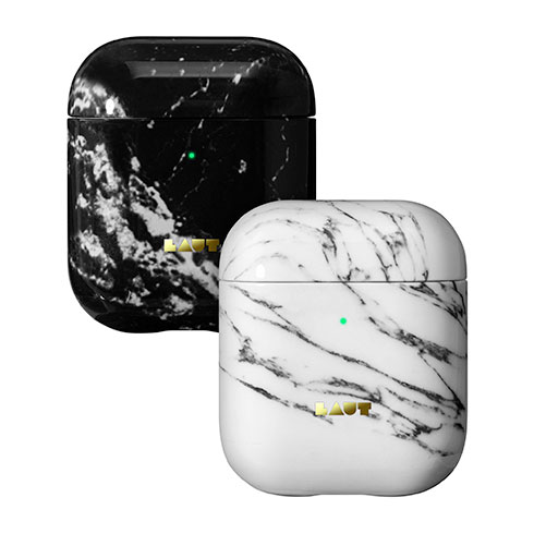 LAUT puzdro Huex Elements pre Apple AirPoads - Marble White