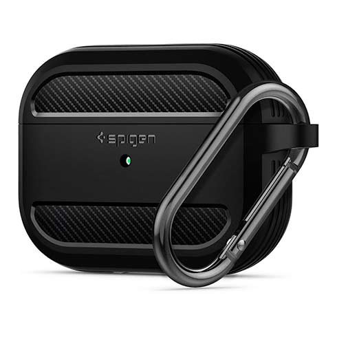 Spigen puzdro Rugged Armor pre Apple Airpods Pro - Black