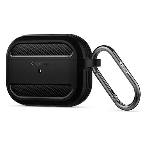 Spigen puzdro Rugged Armor pre Apple Airpods Pro - Black