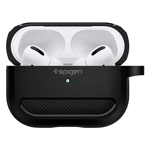 Spigen puzdro Rugged Armor pre Apple Airpods Pro - Black