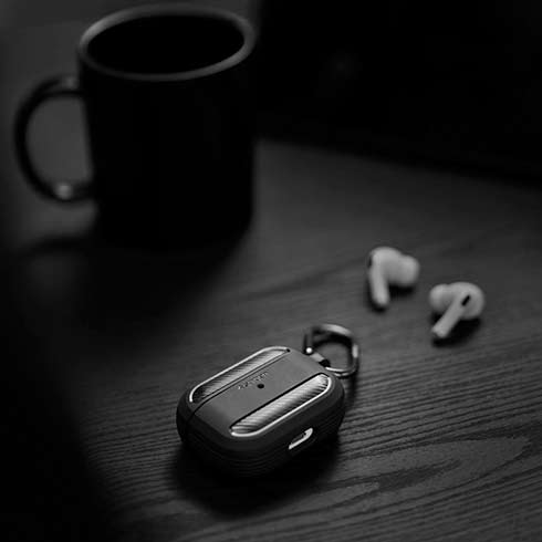Spigen puzdro Rugged Armor pre Apple Airpods Pro - Black