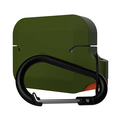 UAG puzdro Silicone Case pre Apple Airpods Pro - Olive/Orange