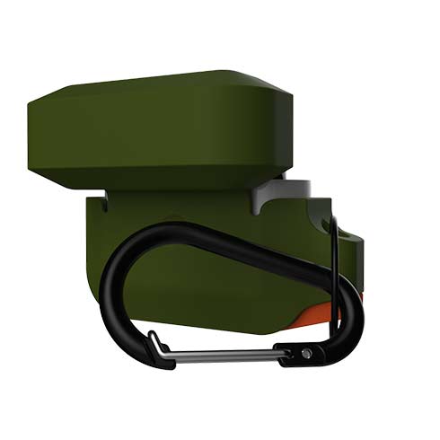 UAG puzdro Silicone Case pre Apple Airpods Pro - Olive/Orange