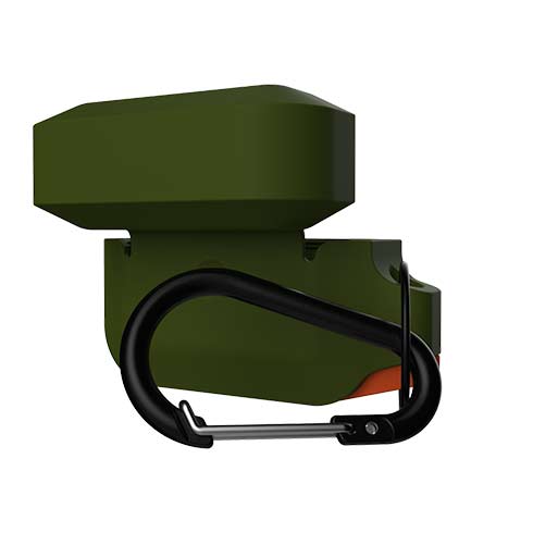 UAG puzdro Silicone Case pre Apple Airpods Pro - Olive/Orange