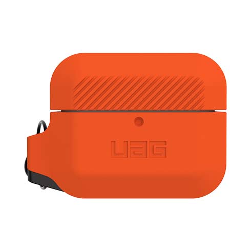UAG puzdro Silicone Case pre Apple Airpods Pro - Orange/Black