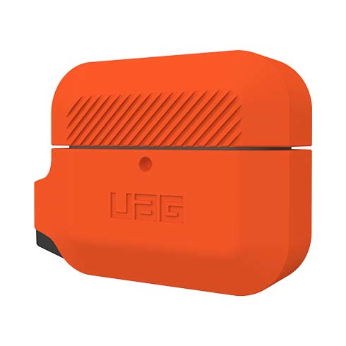 UAG puzdro Silicone Case pre Apple Airpods Pro - Orange/Black