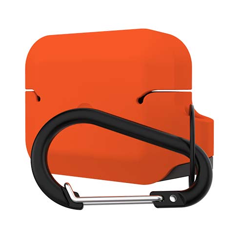 UAG puzdro Silicone Case pre Apple Airpods Pro - Orange/Black