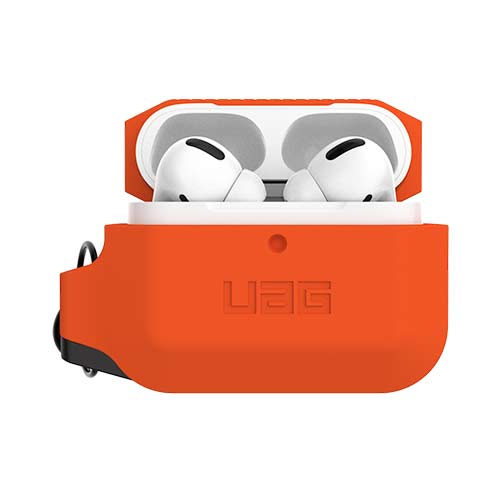 UAG puzdro Silicone Case pre Apple Airpods Pro - Orange/Black