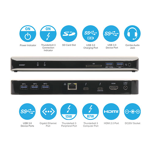 Sonnet Echo 11 Thunderbolt 3 Dock