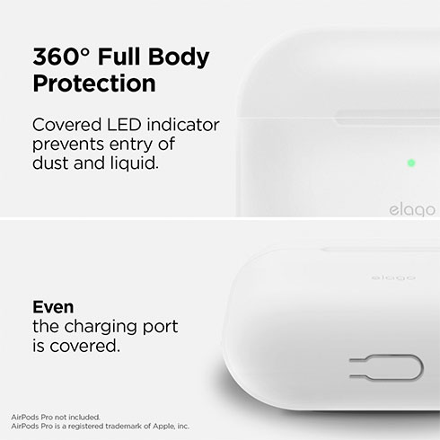 Elago Airpods Pro Silicone Hang Case - Nightglow Blue