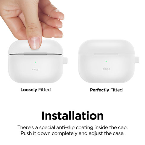 Elago Airpods Pro Silicone Hang Case - Nightglow Blue