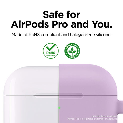 Elago Airpods Pro Silicone Hang Case - Lavender