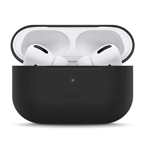 Elago Airpods Pro Slim Silicone Case - Black