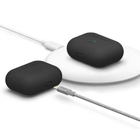 Elago Airpods Pro Slim Silicone Case - Black