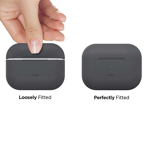 Elago Airpods Pro Slim Silicone Case - Dark Gray