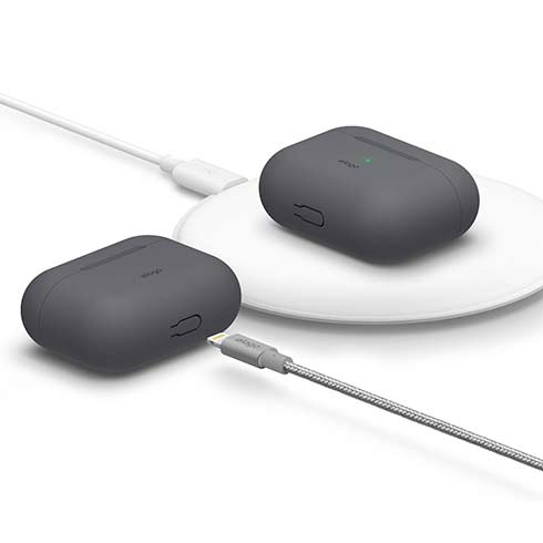 Elago Airpods Pro Slim Silicone Case - Dark Gray