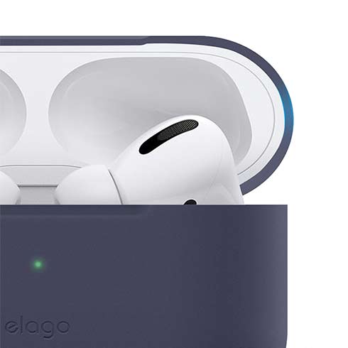 Elago Airpods Pro Slim Silicone Case - Jean Indigo