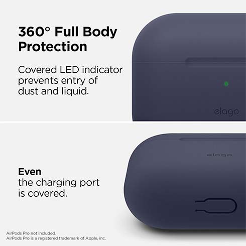 Elago Airpods Pro Slim Silicone Case - Jean Indigo