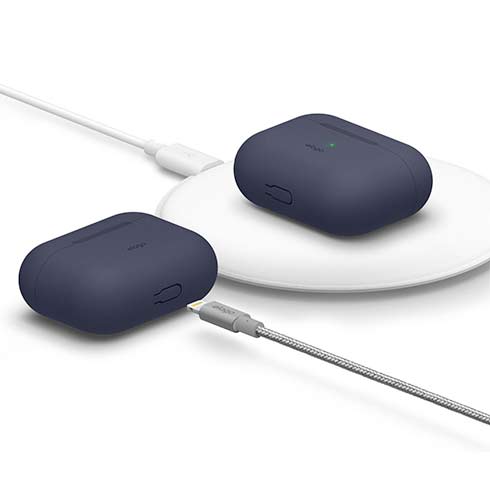 Elago Airpods Pro Slim Silicone Case - Jean Indigo