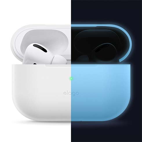 Elago Airpods Pro Slim Silicone Case - Nightglow Blue