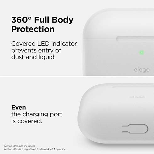 Elago Airpods Pro Slim Silicone Case - Nightglow Blue