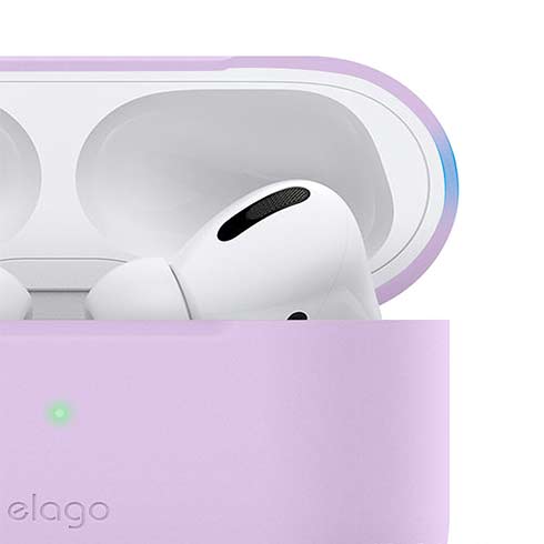 Elago Airpods Pro Slim Silicone Case - Lavender